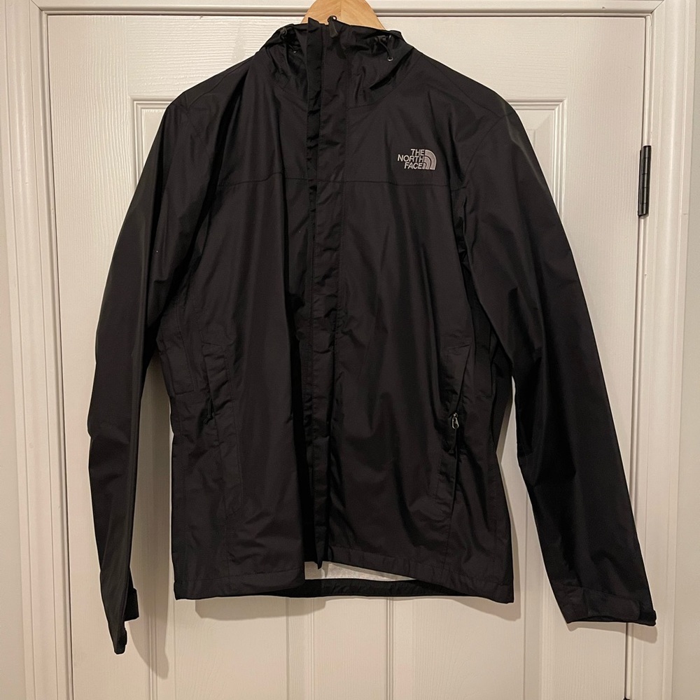 Mens black medium North Face lightweight jacket